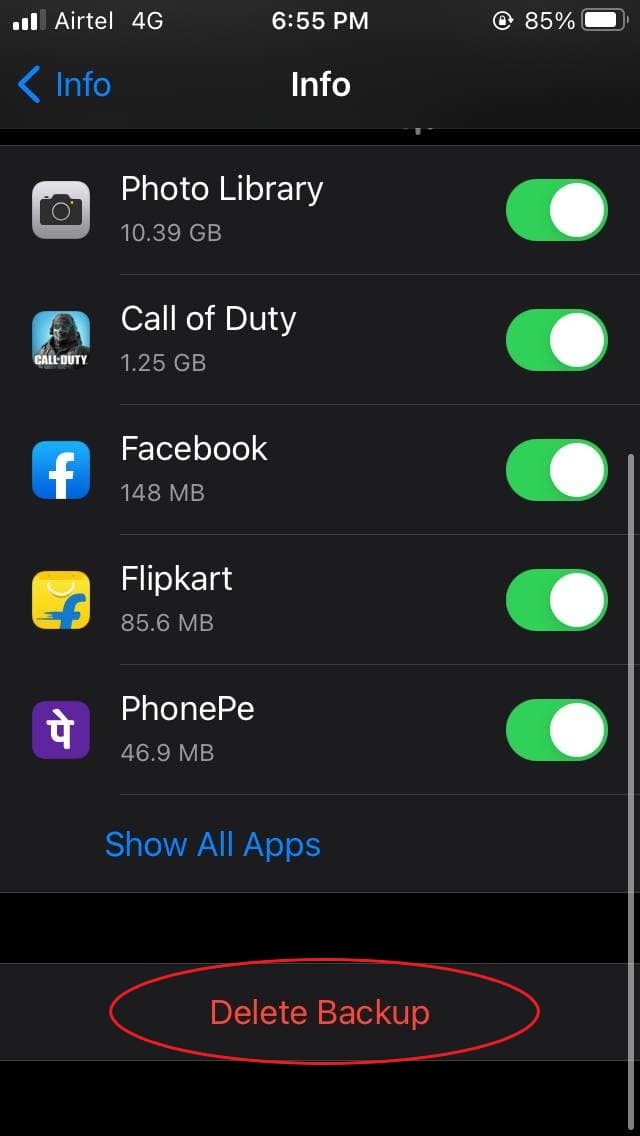 Free Up iCloud Storage on iPhone
