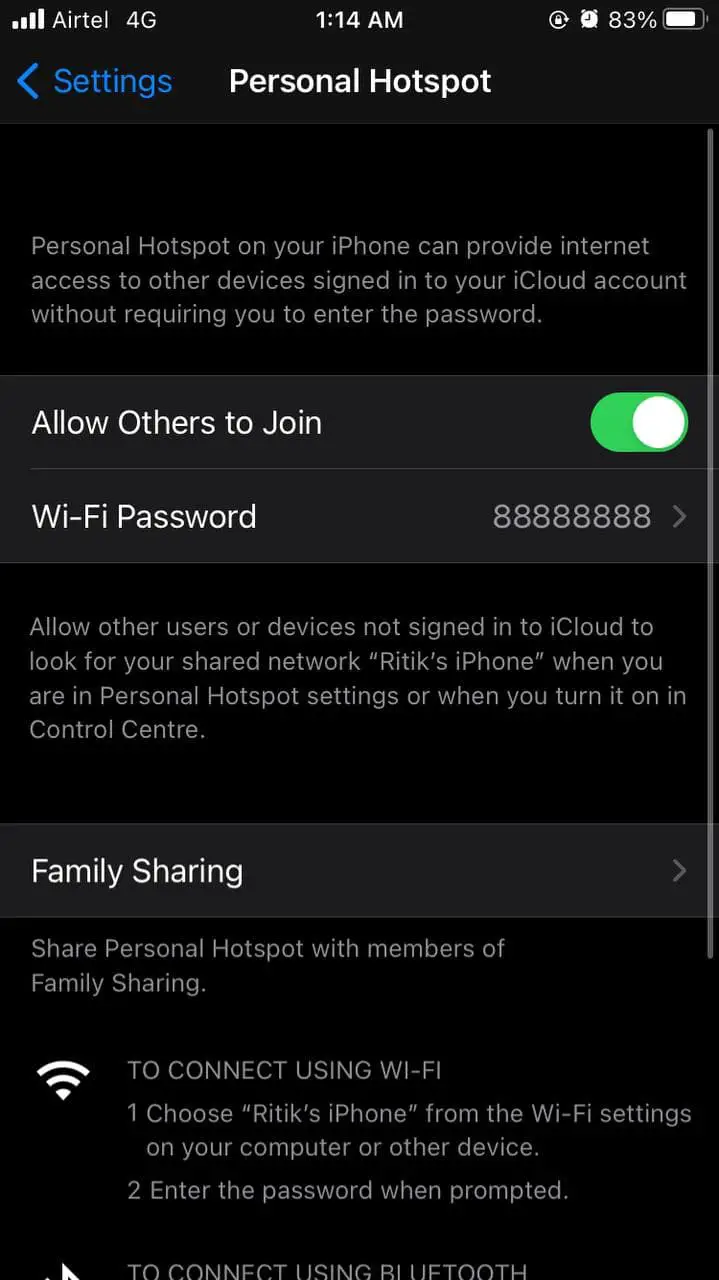 Recover WiFi Password on iPhone