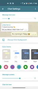 Telegram Custom Chat Background