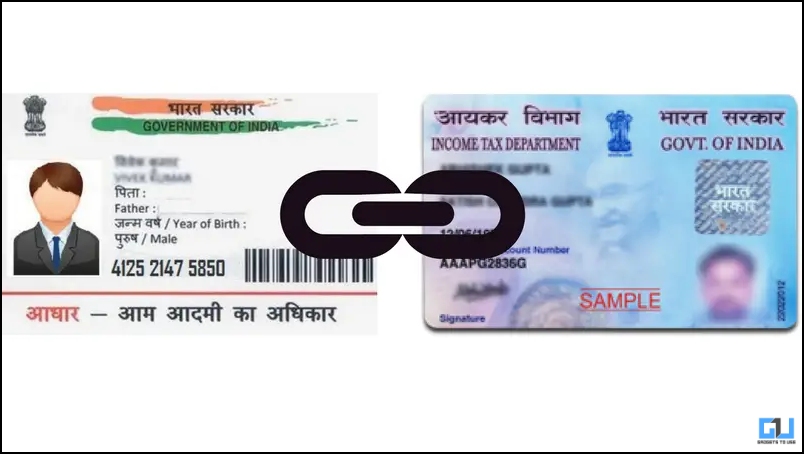 Cómo vincular la tarjeta Aadhaar con la tarjeta PAN en línea