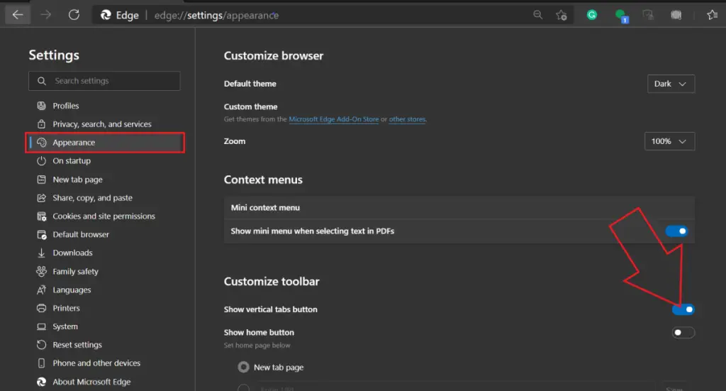 How to Use Vertical Tabs in Microsoft Edge Browser - Gadgets To Use