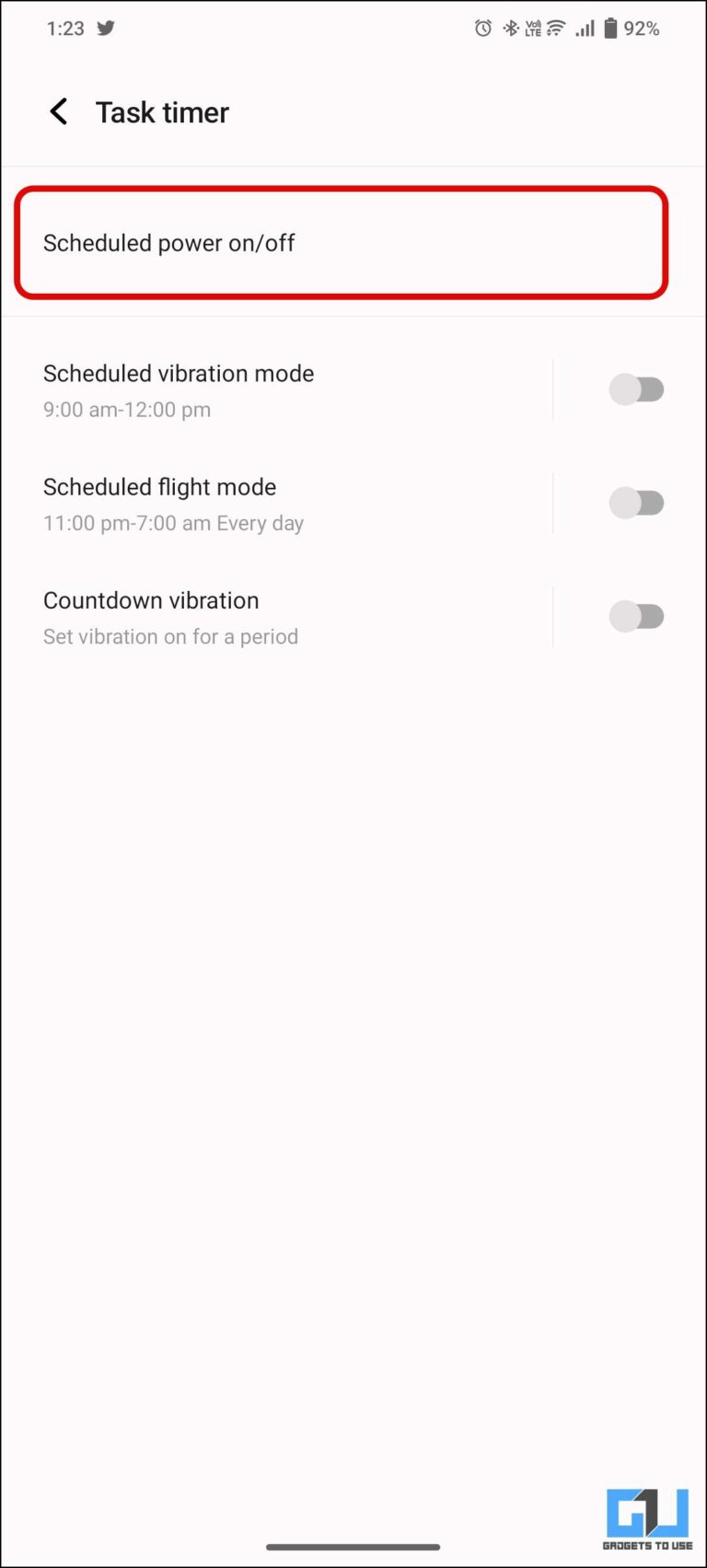 5 Ways to Schedule Auto Power On / Off Your Android Phone Gadgets To Use