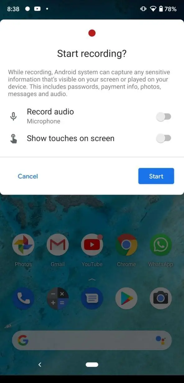 Record Screen on Your Android Phone