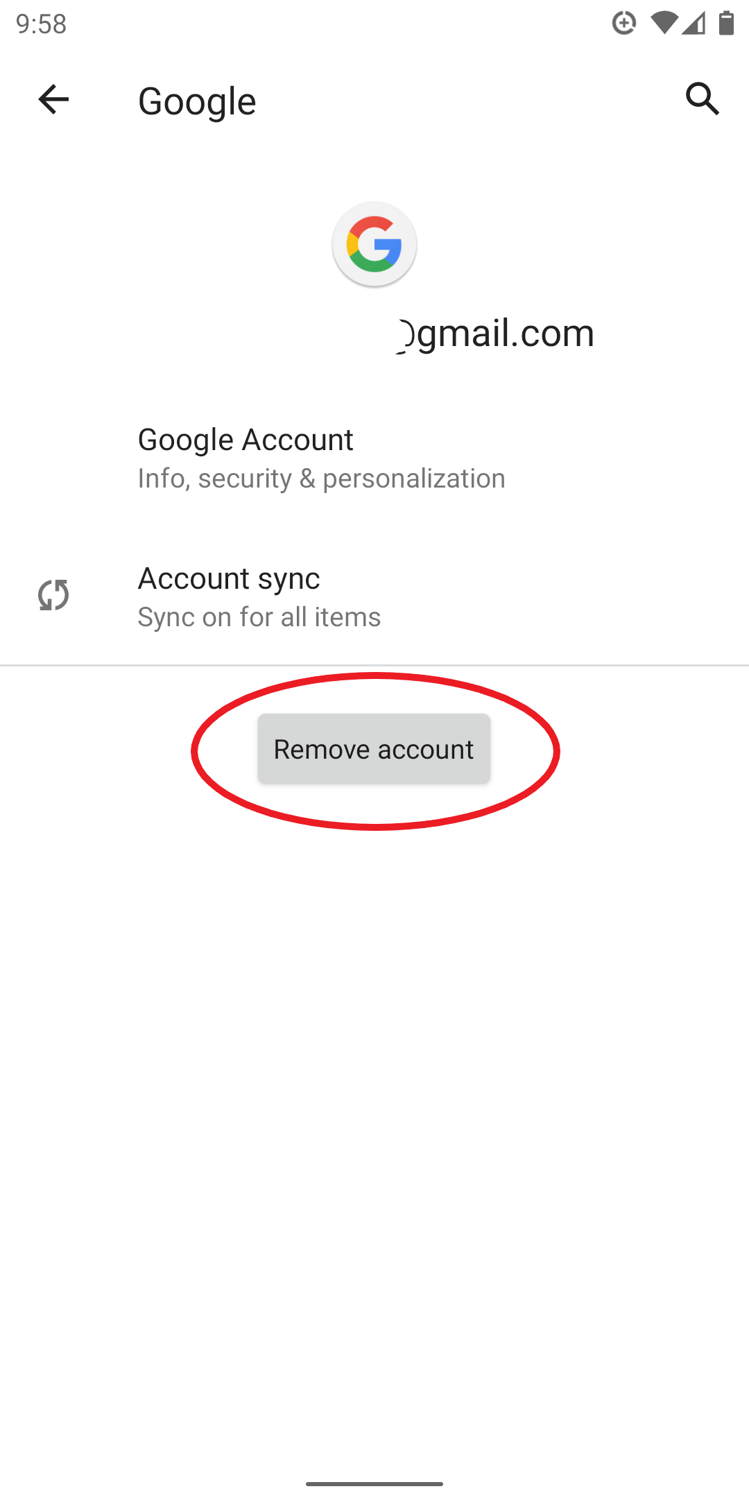 Google Contacts Not Syncing on Android