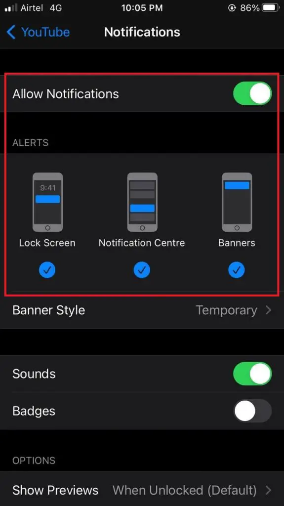 7 Ways to Fix YouTube Notifications Not Working on iPhone - Gadgets To Use