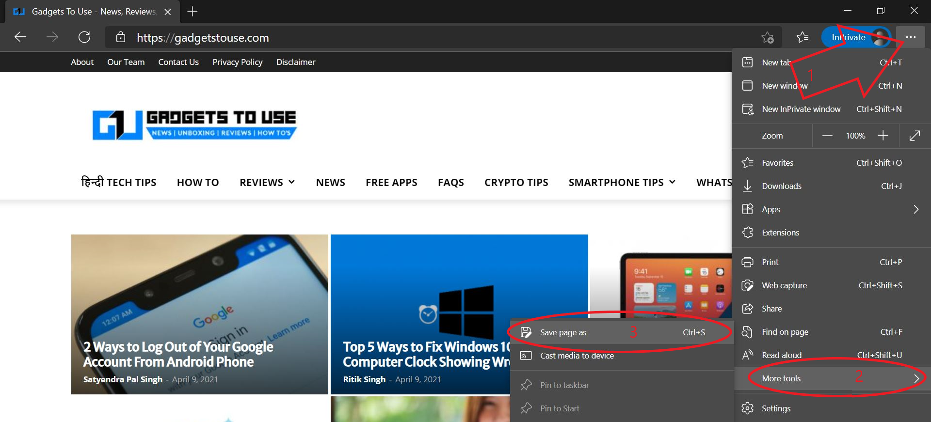 Download Complete Website Pages for Offline Viewing