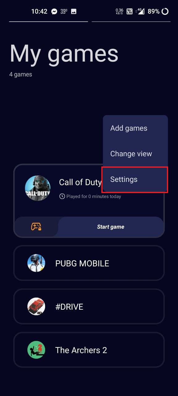 Fully Disable Gaming Mode on OnePlus Phones