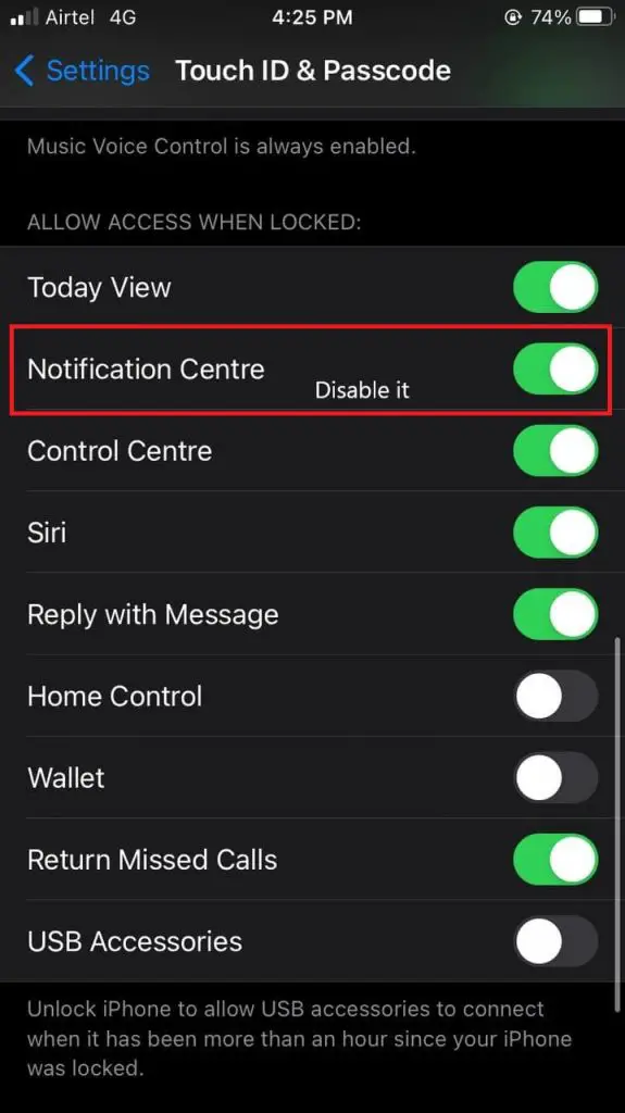 How to Disable Notification Center on the iPhone Lock Screen Gadgets To Use