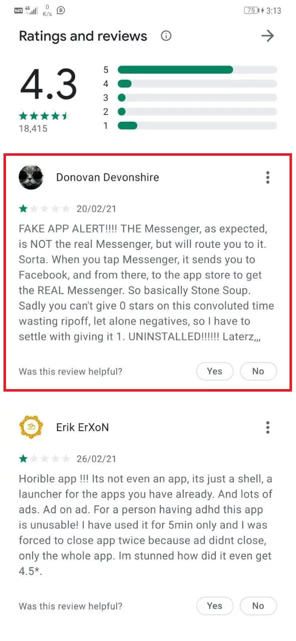 fake app downloads