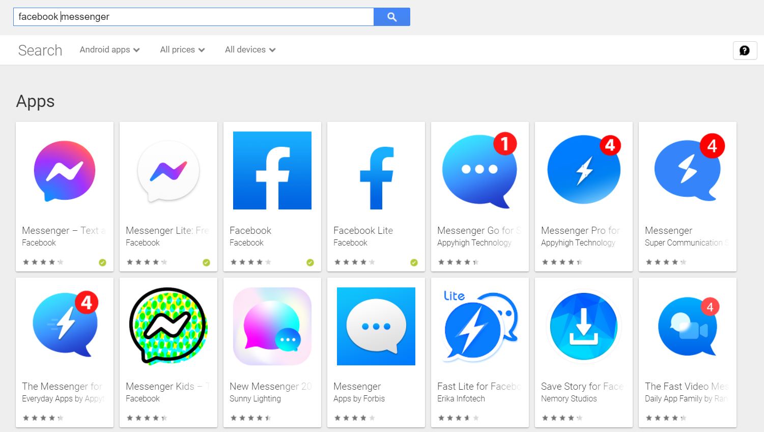 Find Fake Apps on Google Play Store