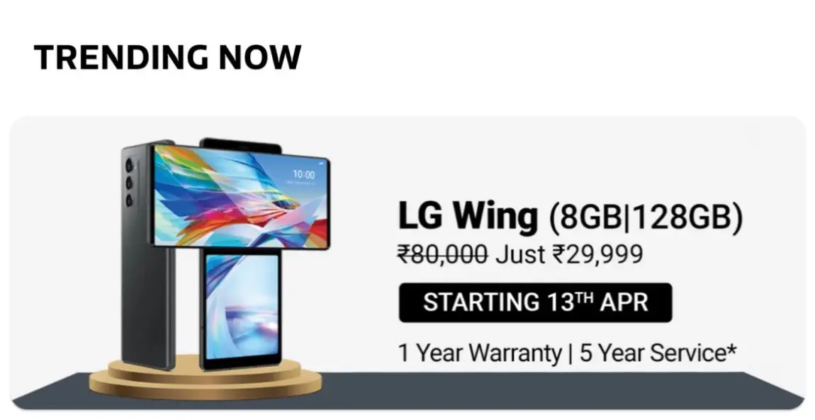 LG Wing at Rs. 29,999- Should You Buy?