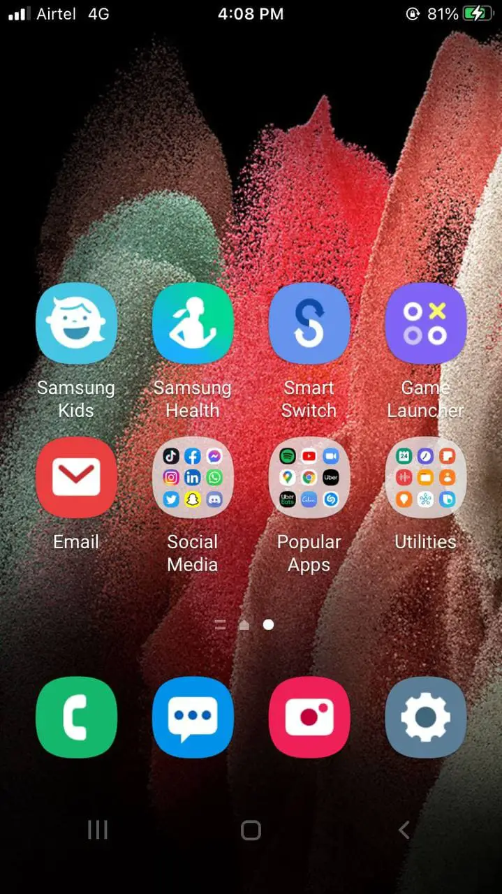 Make iPhone look like Android