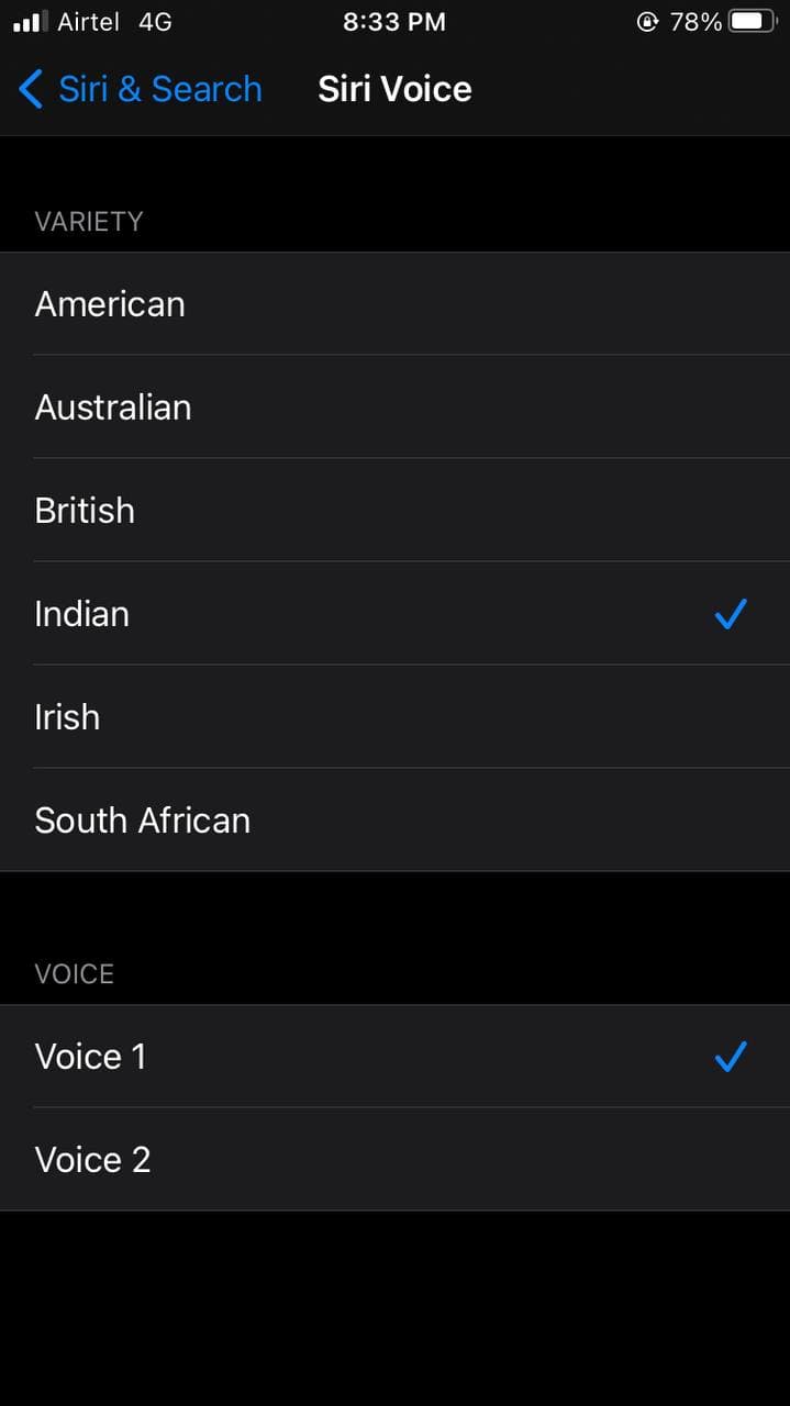 Change Siri Voice iPhone iOS 14.5