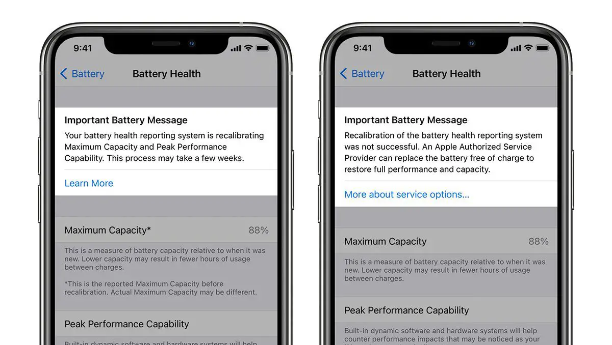 Calibrate Battery on iPhone 11 iOS 14.5