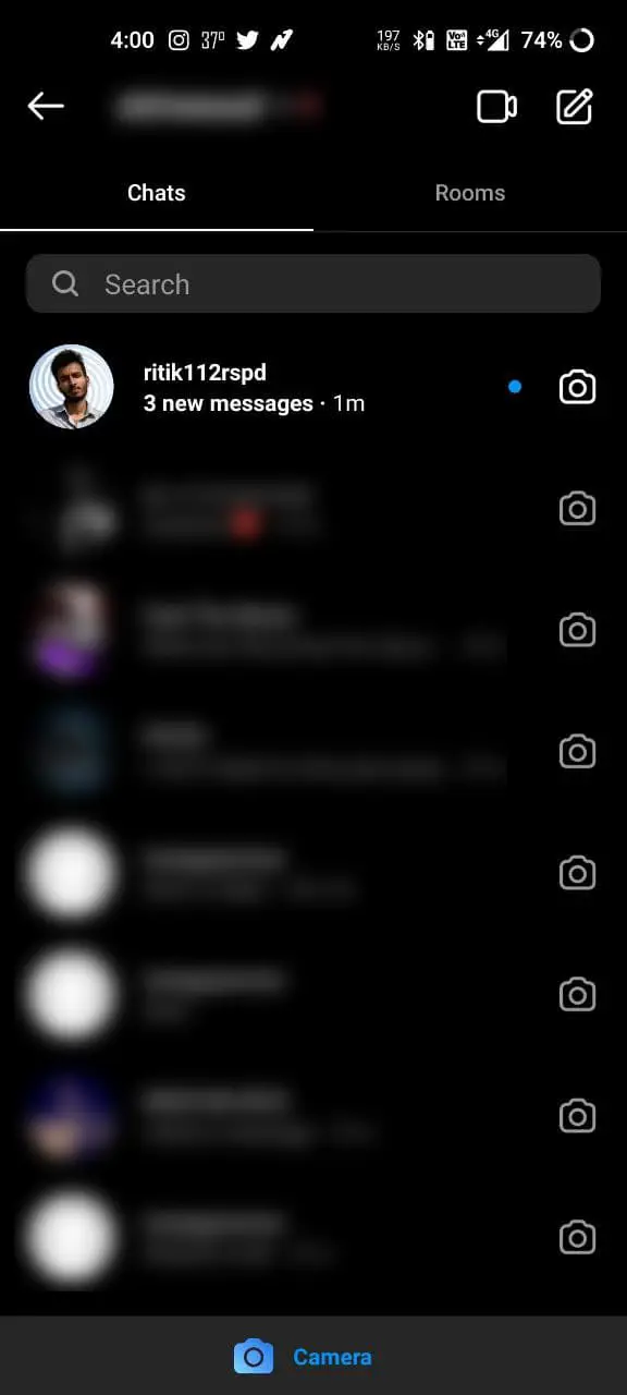 Read Instagram Direct Messages Without Marking as Seen