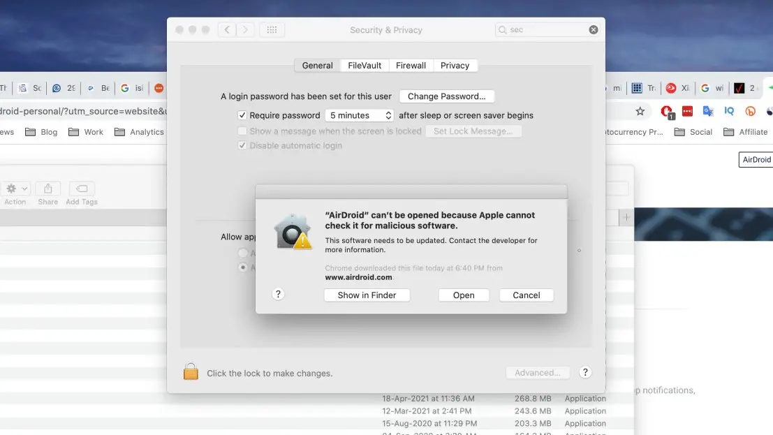 AirDroid Can't be Opened on Mac? Unblock AirDroid to Run on macOS