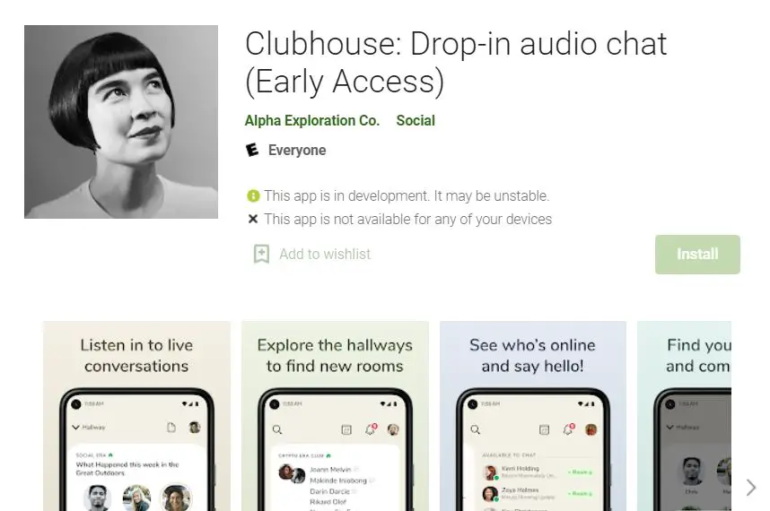 Clubhouse Android App
