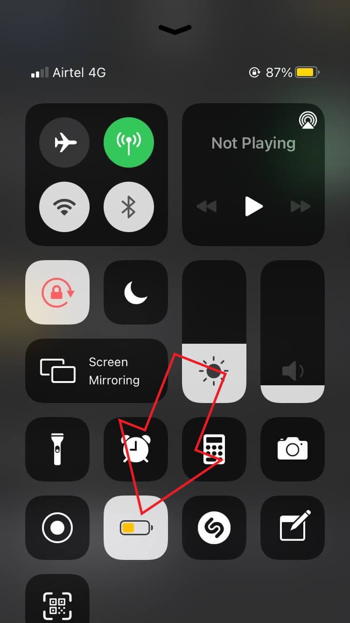 Disable Low Power Mode- Fix iPhone Screen Dimming Automatically