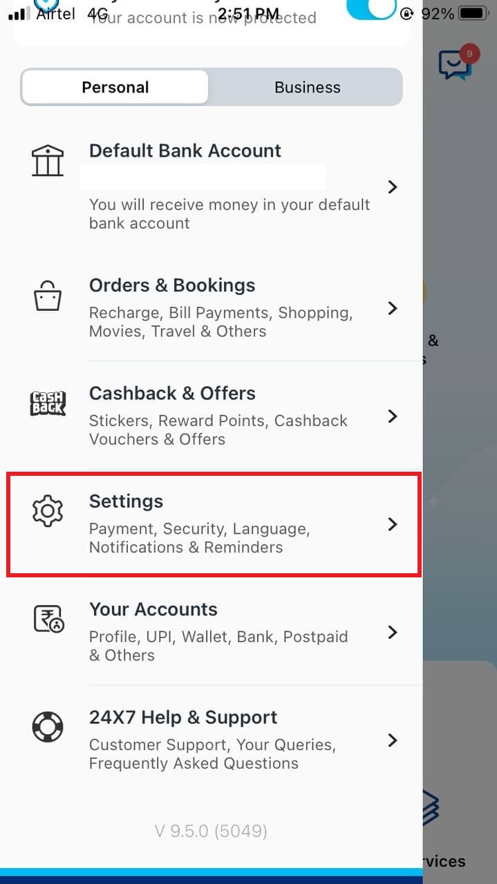 Stop SMS Alerts, Charges for Paytm