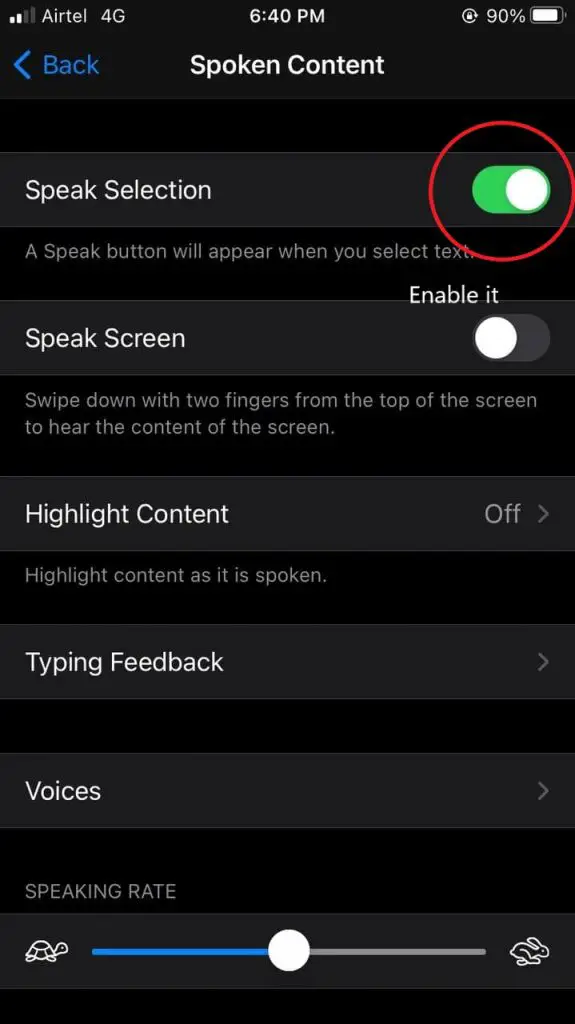 How to Make Your iPhone Read Aloud Any Text Using Speak Selection