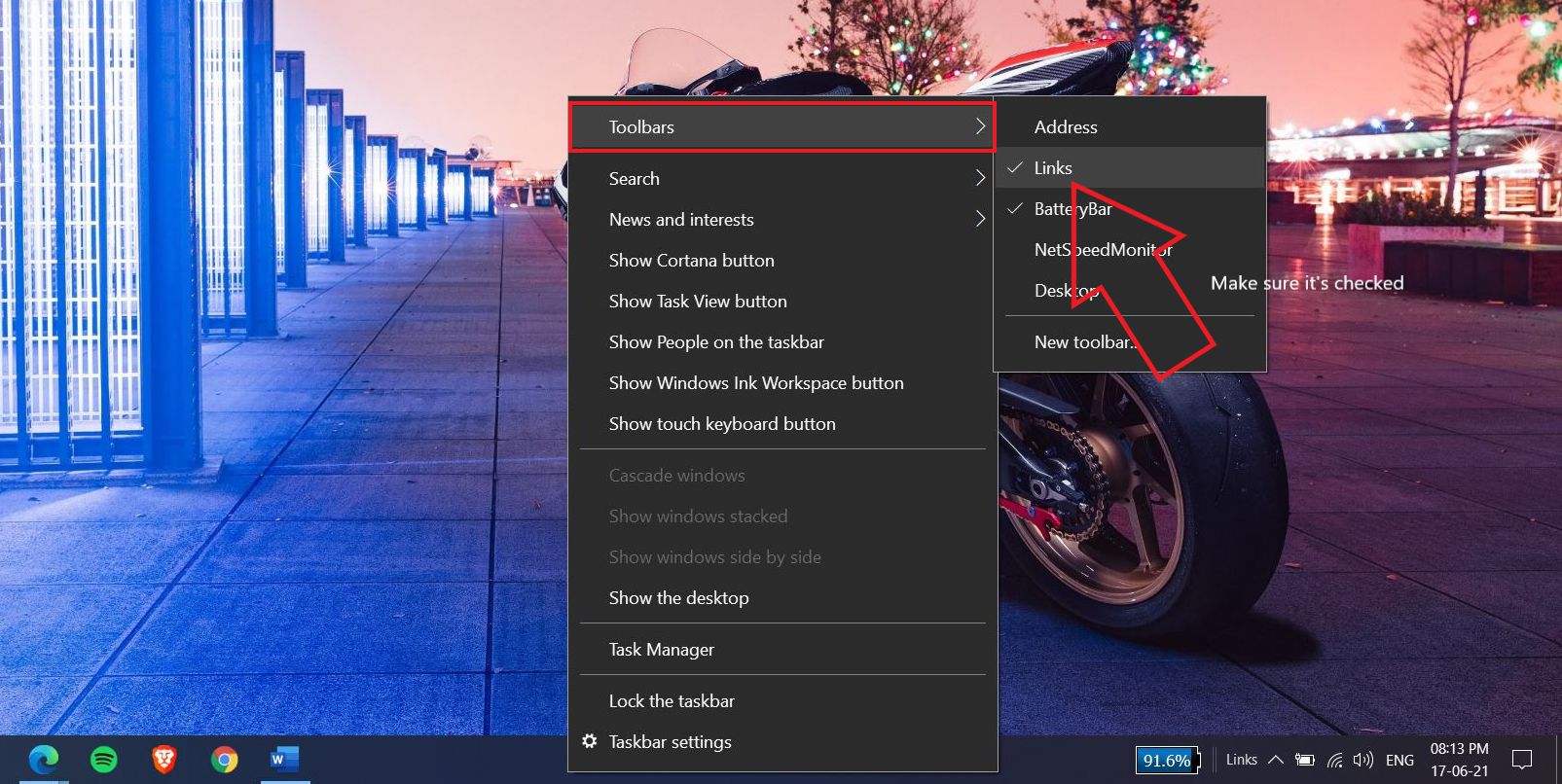 Get Centered-Style Taskbar from Windows 11 on Windows 10