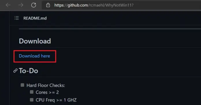 download WhyNotWin11 2.5.0.5 download WhyNotWin11 2.5.0.5
