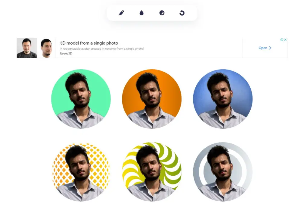 PPFMaker - Erstellen Sie kostenlos ein gut aussehendes, professionelles Profilbild