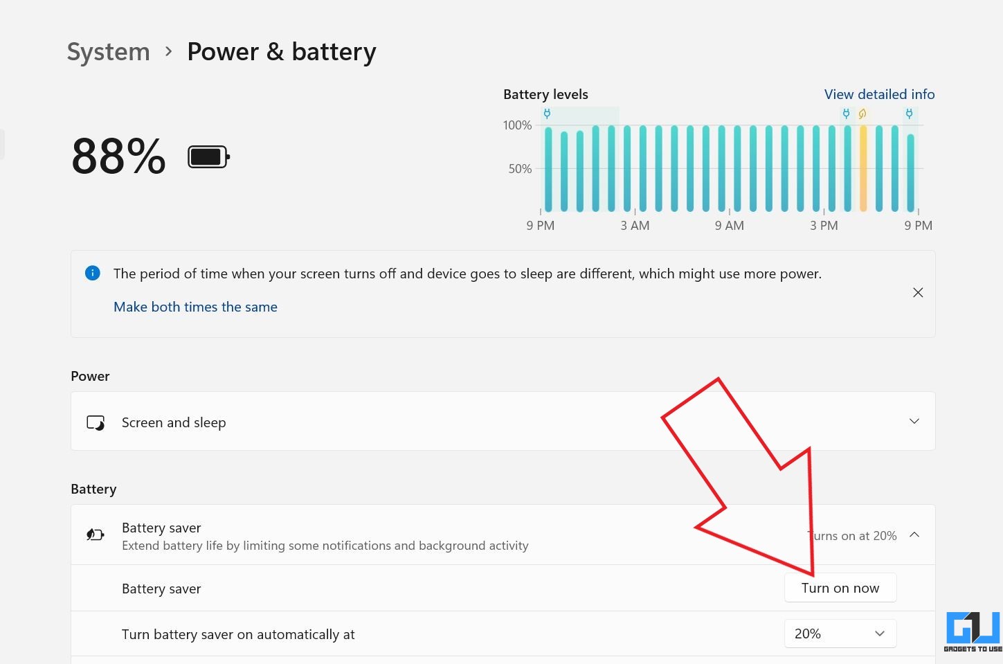 Save Battery While Watching Movies and Videos on Windows 11