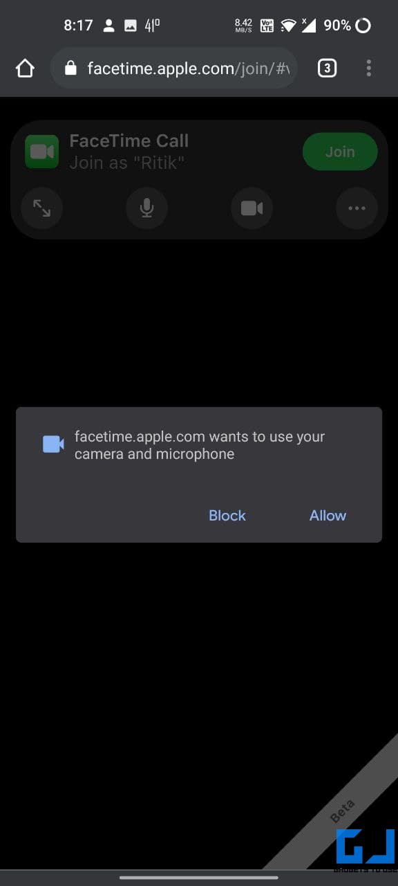 Use FaceTime on Android