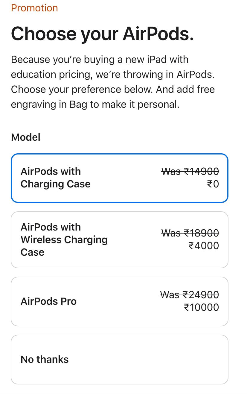So erhalten Sie kostenlose AirPods im Rahmen des Apple University-Angebots 2021