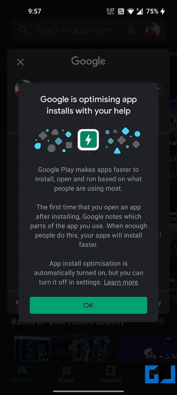 App Install Optimization in Google Play Store