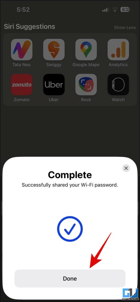 encontrar la contraseña WiFi conectada
