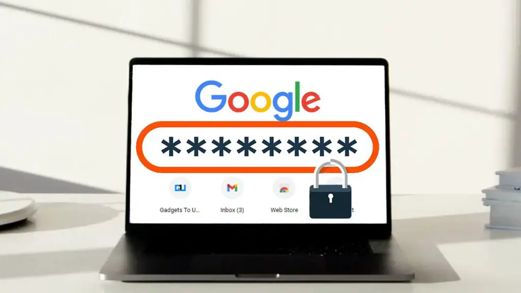 Password Protect google Search History