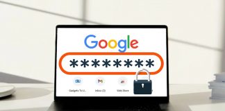 Password Protect google Search History