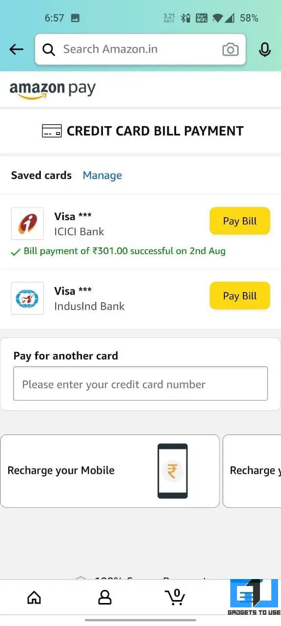 Best Credit Card Bill Apps in India with Cashback Offers