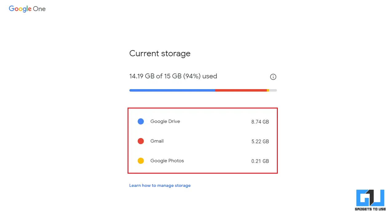 how large is google drive storage