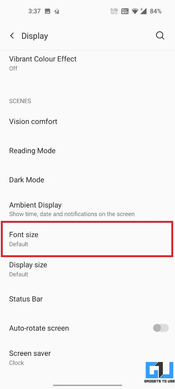 Make Text Bigger on Android Phone