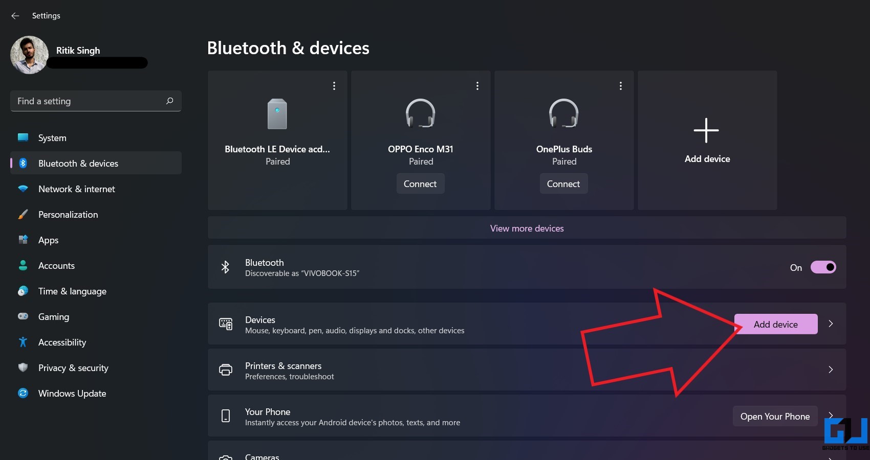 Fix Windows 11 Bluetooth Not Workin