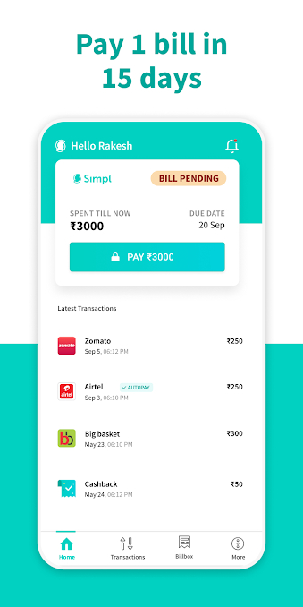 Simpl- Best Buy Now Pay Later App in India