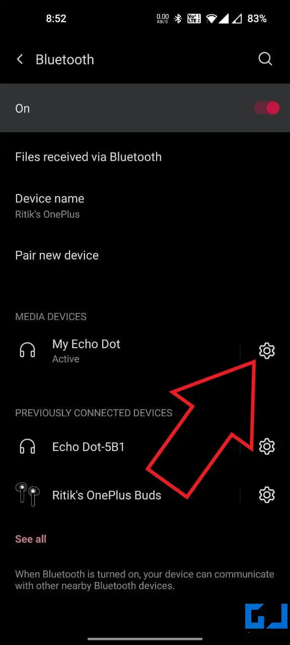 Prevent Echo Dot from Auto Connecting to Bluetooth on Phone
