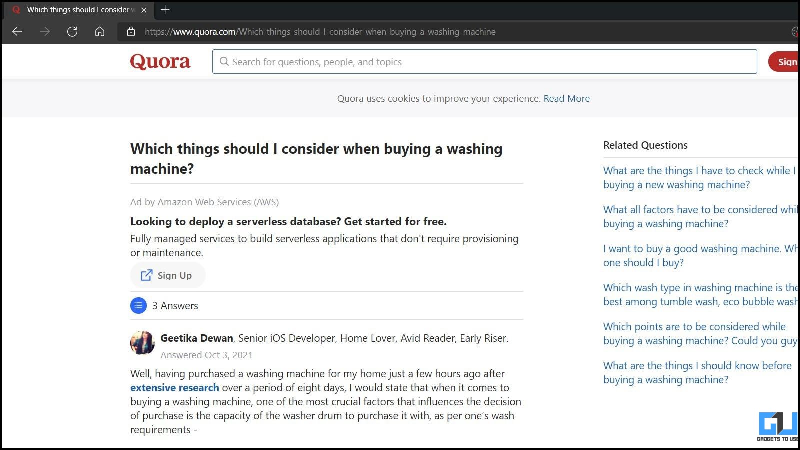 Read Quora Answers Or Comments Without Login