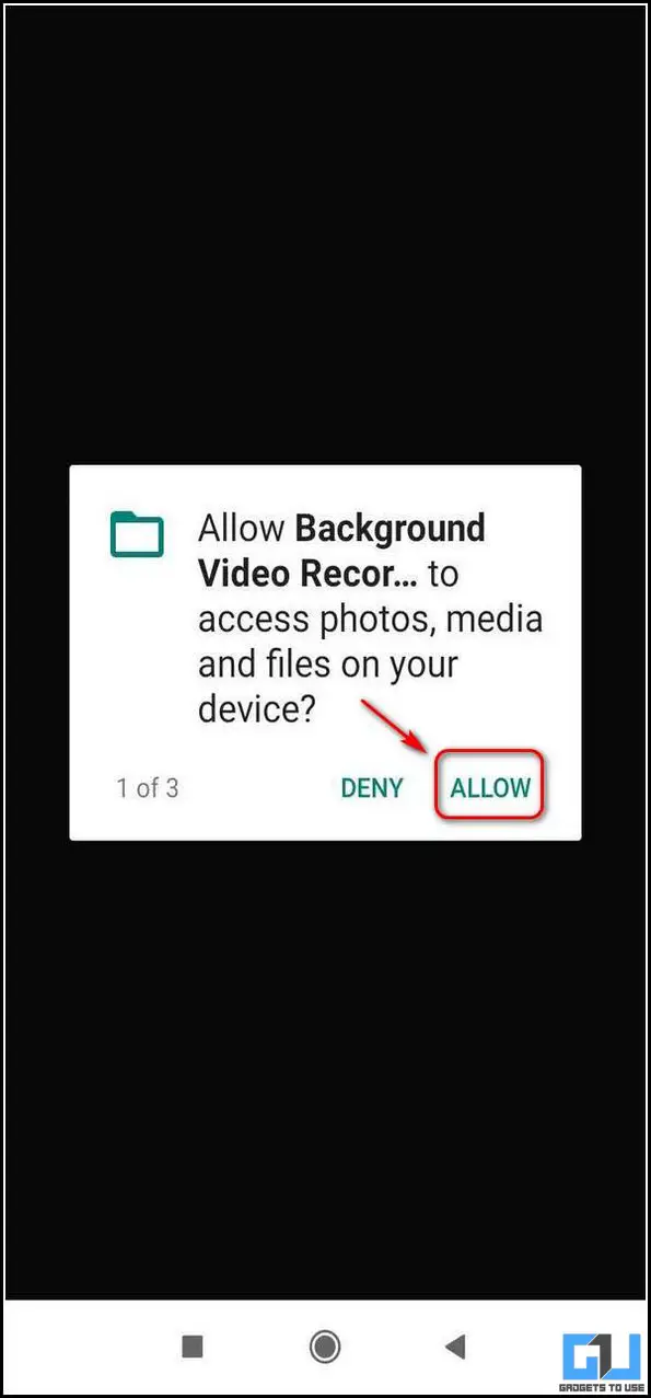 Grabar video con la pantalla apagada