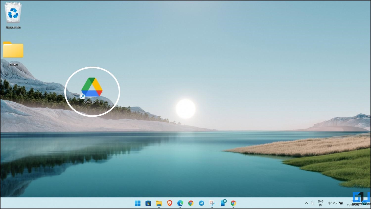 Google Drive-Startbildschirmverknüpfung auf dem PC