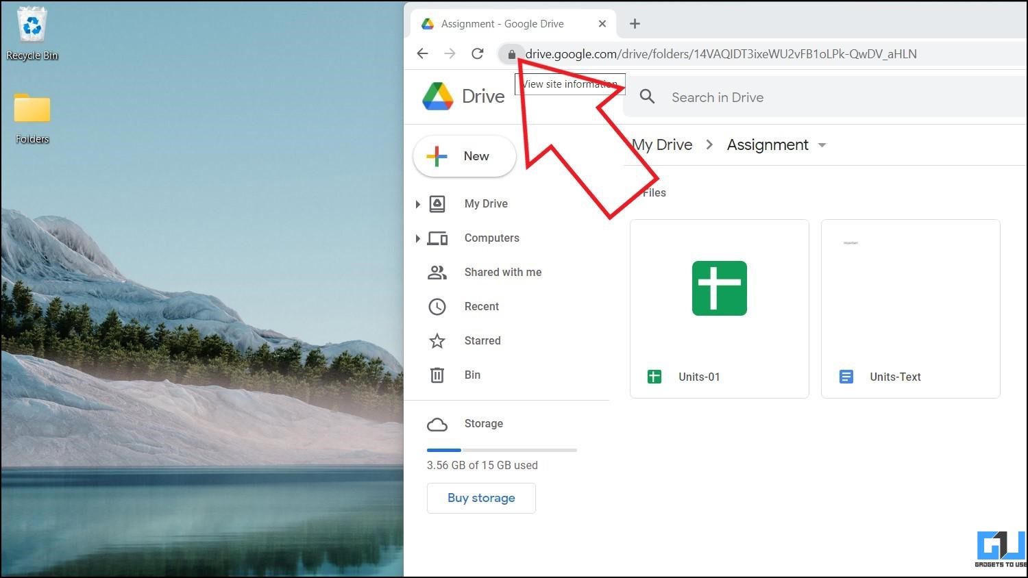 how to make a google drive shortcut on desktop