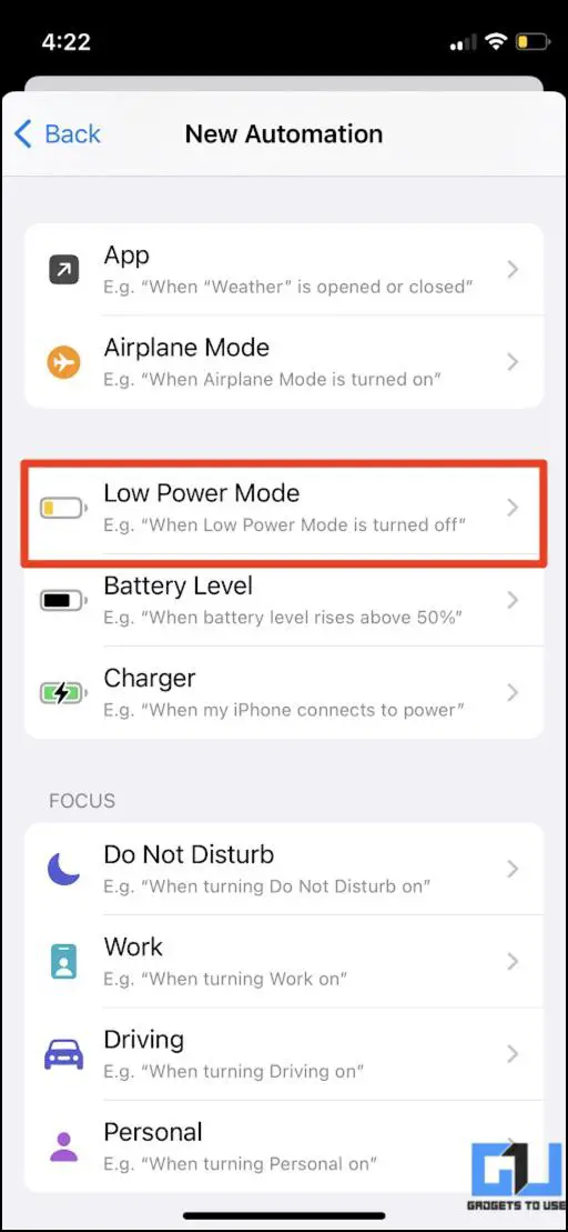 Always On Low Power Mode iPhone