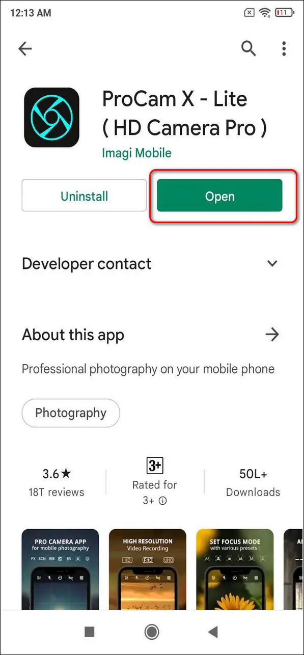 open camera pro apk 2021