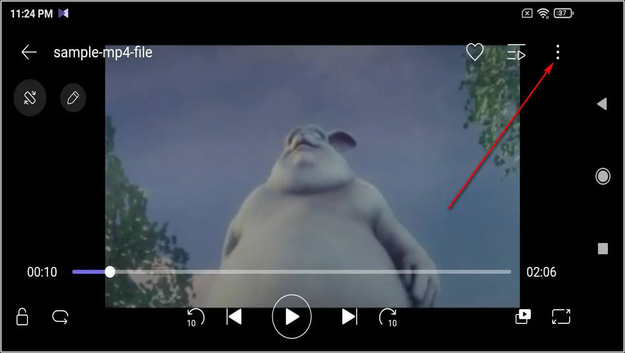 android media player with subtitles