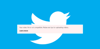 Fix Twitter Video File Not Compatible Error While Uploading