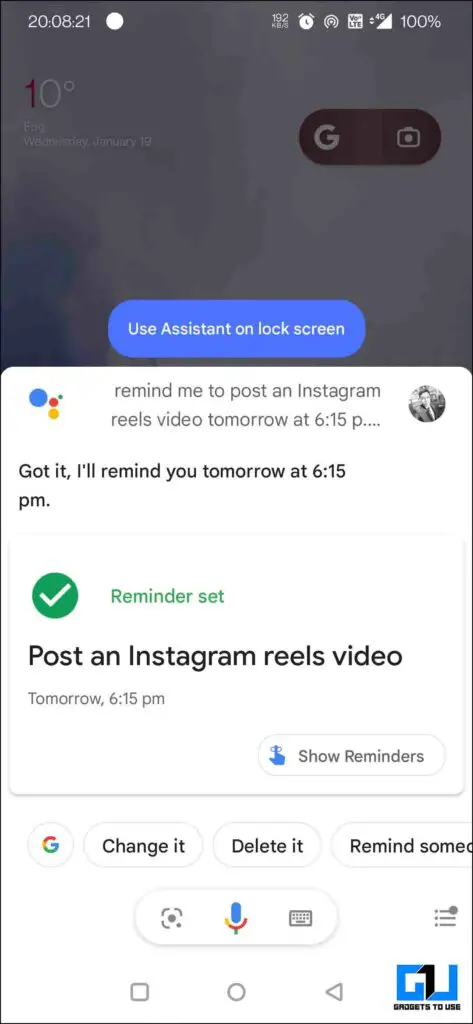 schedule Instagram Reels