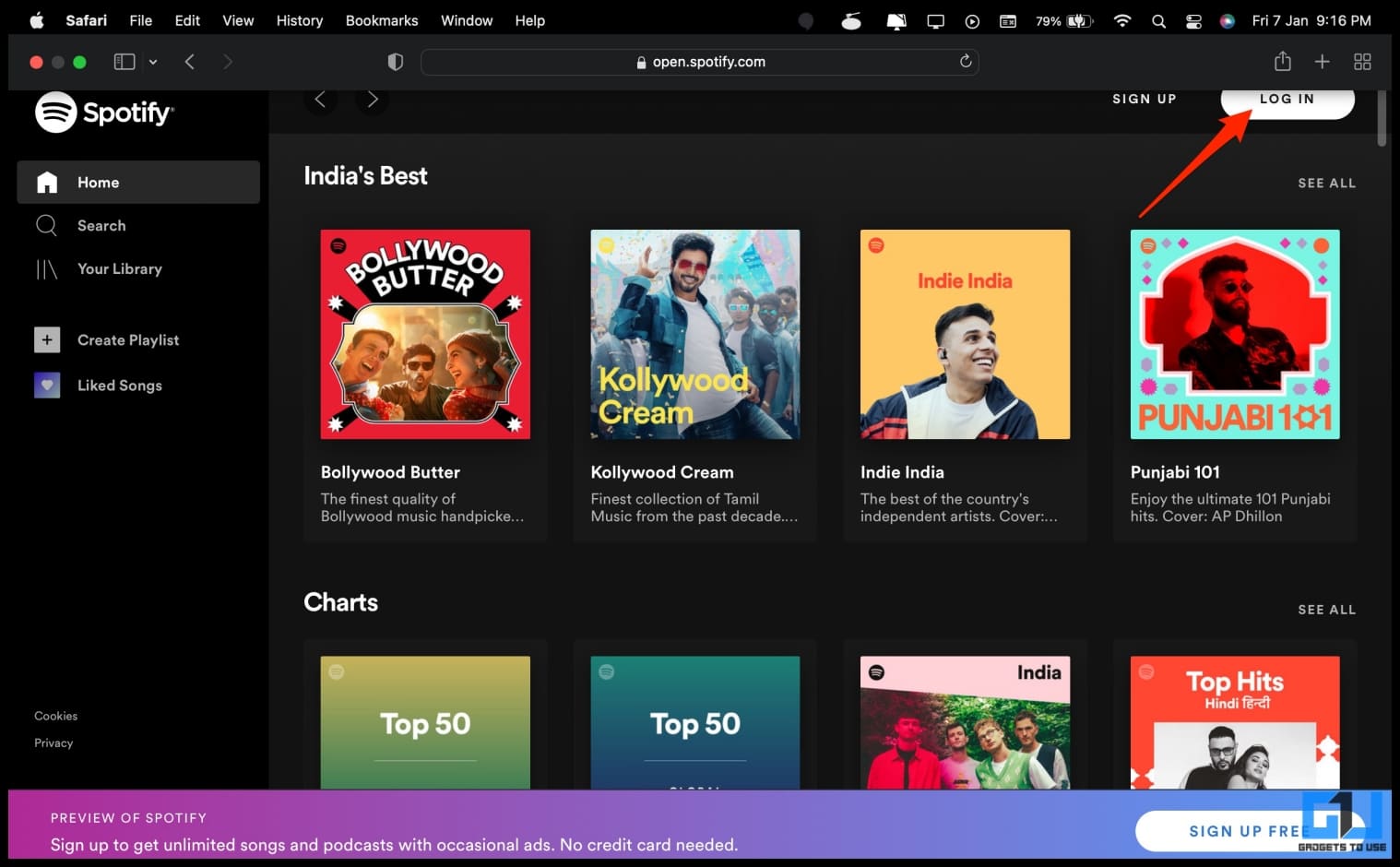 how to listen to spotify on mac